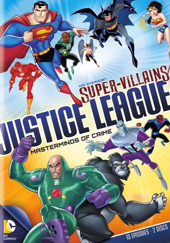  DC Comics Super-Villains: Justice League - Masterminds of Crime [DVD]