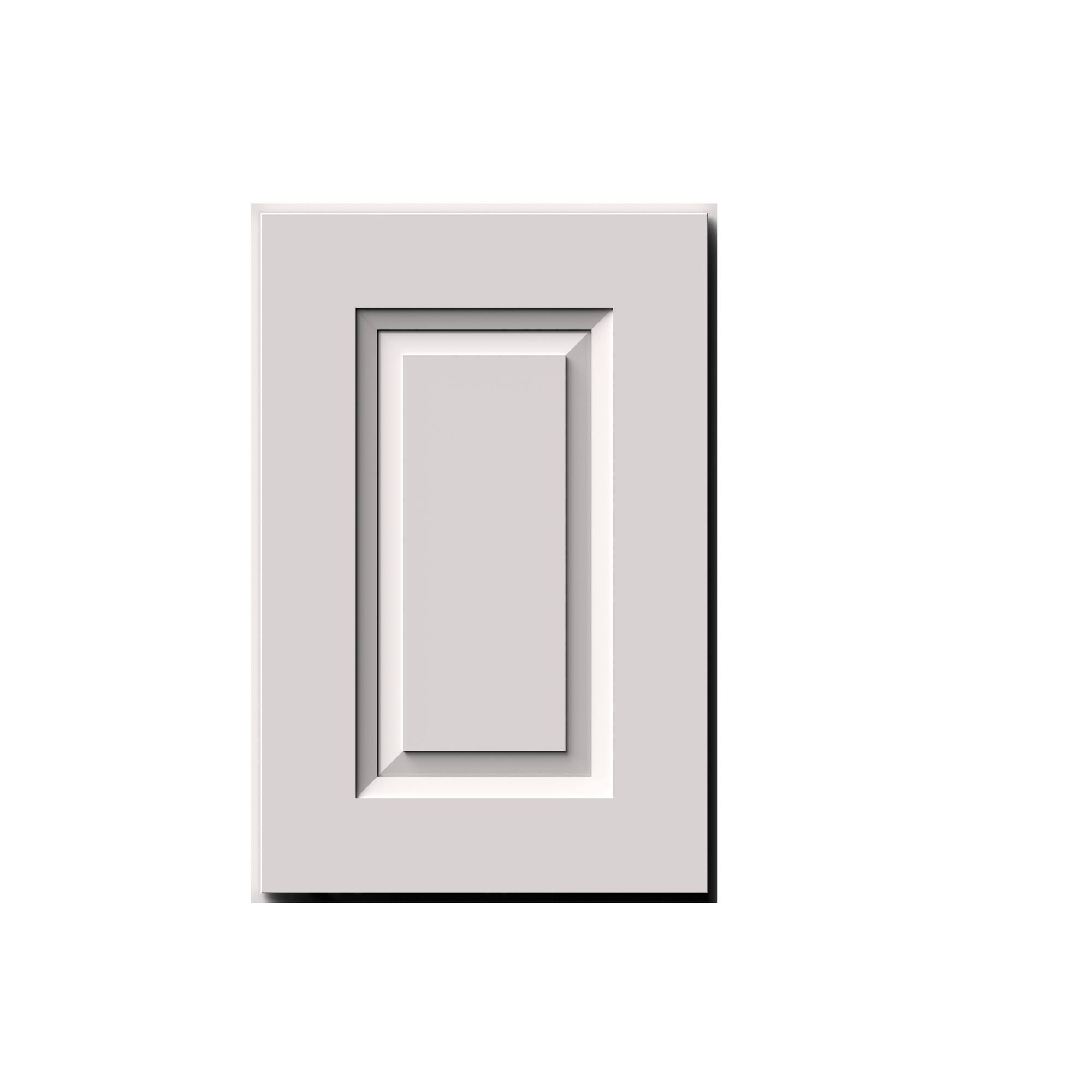 Alt View 1. Boyel Living - 12-in W x 18-in H x 12-in D Shaker RTA Kitchen Wall Cabinet with Soft-Close Doors - Glacier White.