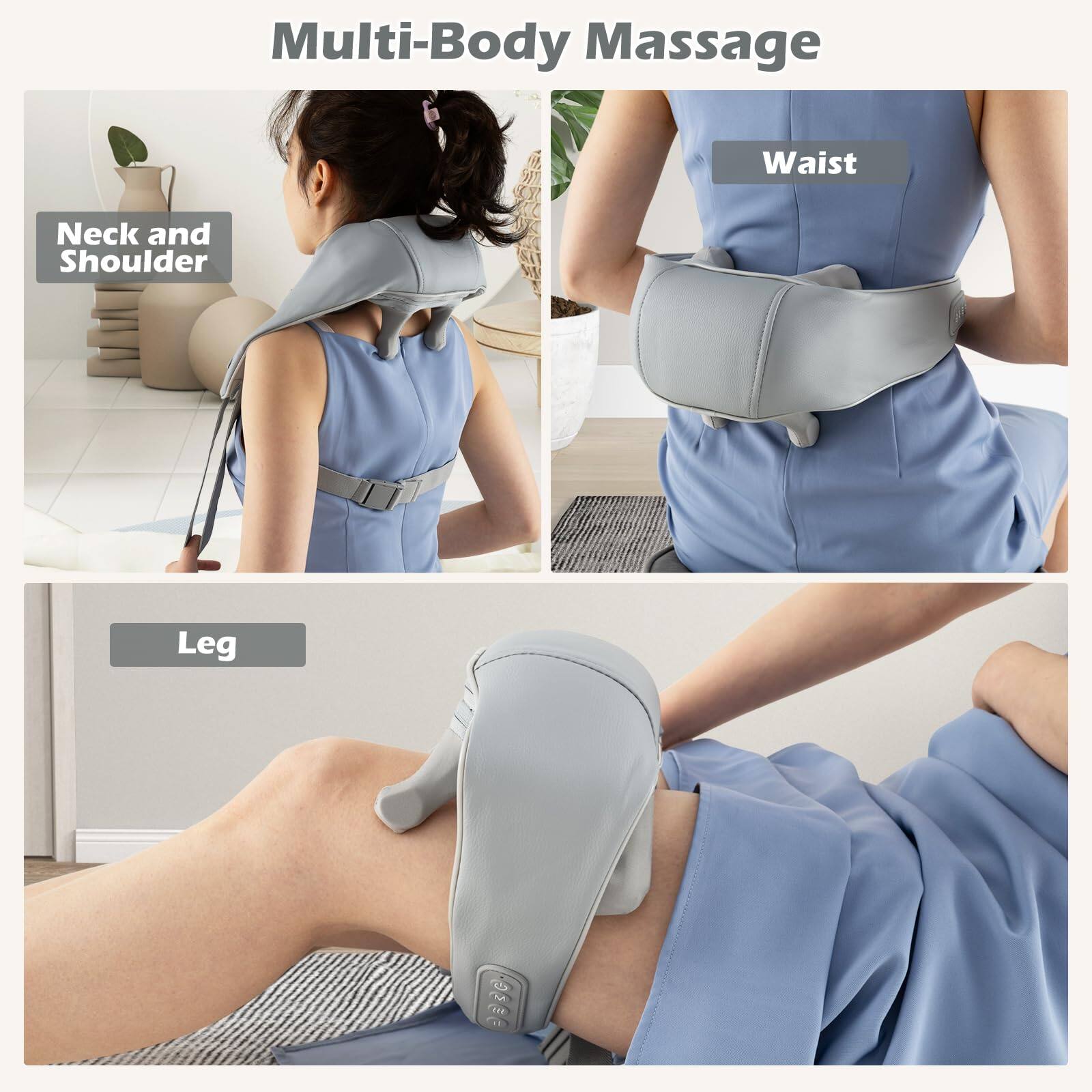 Multi-Body Massage

Neck and Shoulder

Waist

Leg