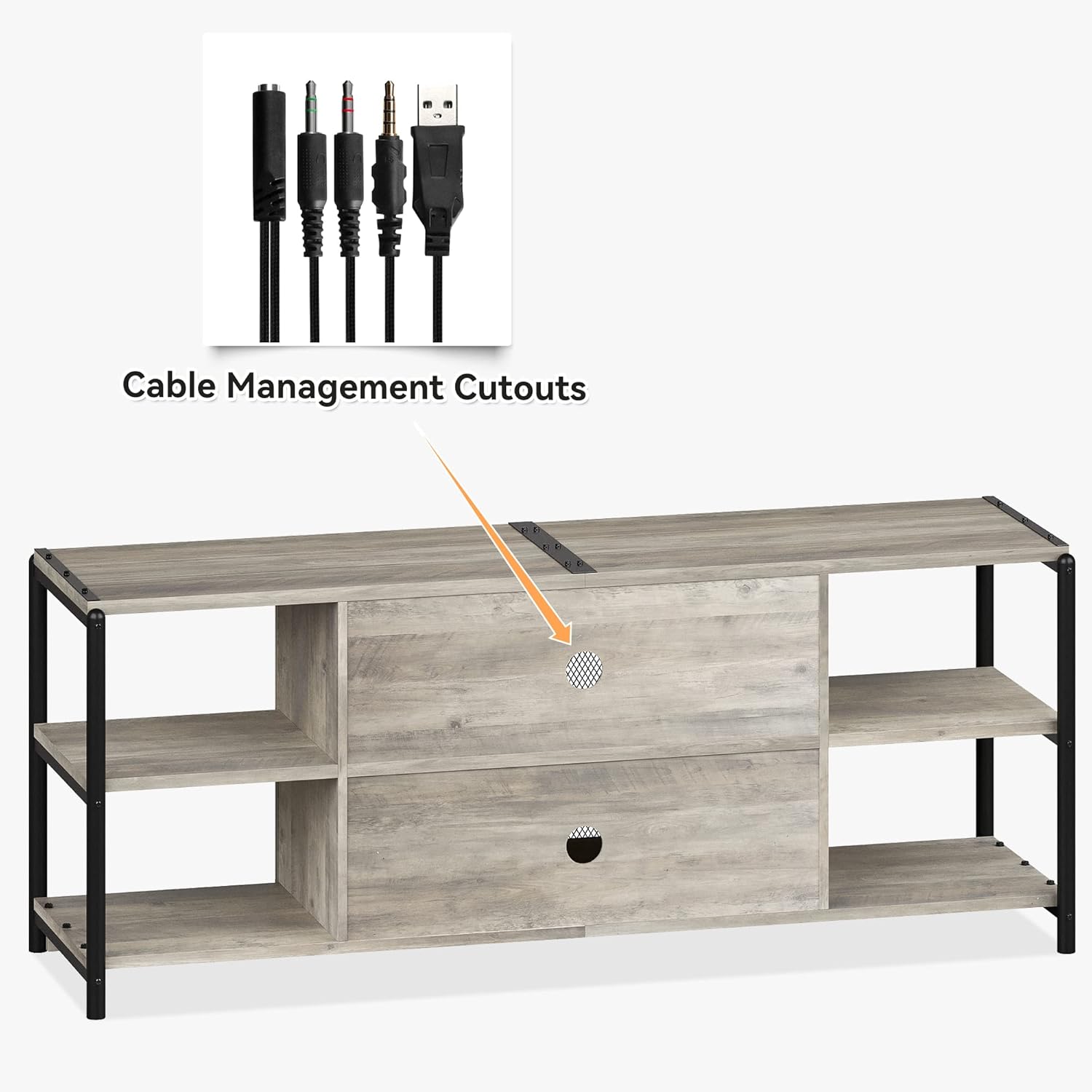 Cable Management Cutouts