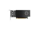 Front. PNY - PNY A400 VCNRTXA400ATX-PB 4GB 64-bit GDDR6 PCIe 4.0 x8 Graphics Card.