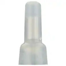 Front. Install Bay - 16–14 Gauge Long-Neck Crimp Caps, 1,000 Count - White.