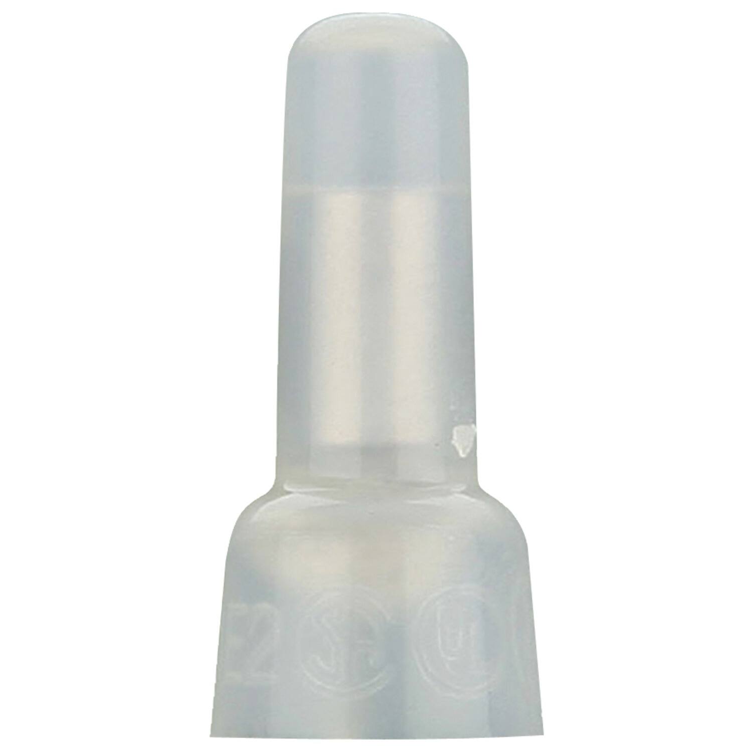 Front. Install Bay - Install Bay Ccl1614-1 16-14 Gauge Long-neck Crimp Caps, 1,000 Count - white.