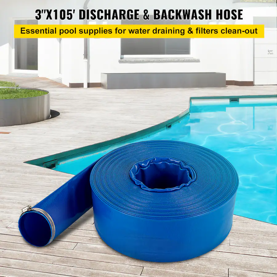 Backwash Pipe VEVOR Discharge Hose, 3\