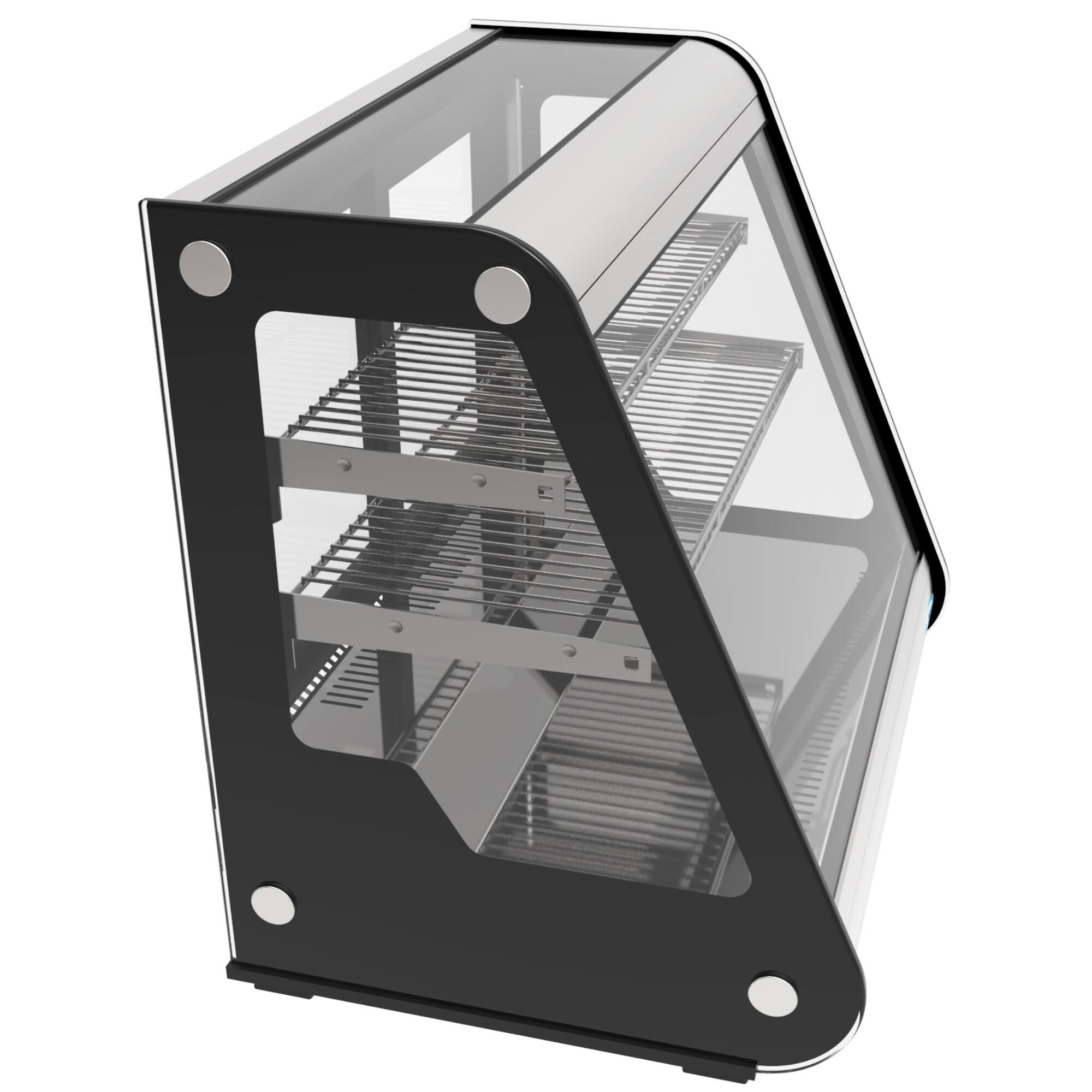 Alt View 3. Koolmore - 27 in. Countertop Display Refrigerator - 4.6 Cu Ft. CDC-4C-BK - Black.