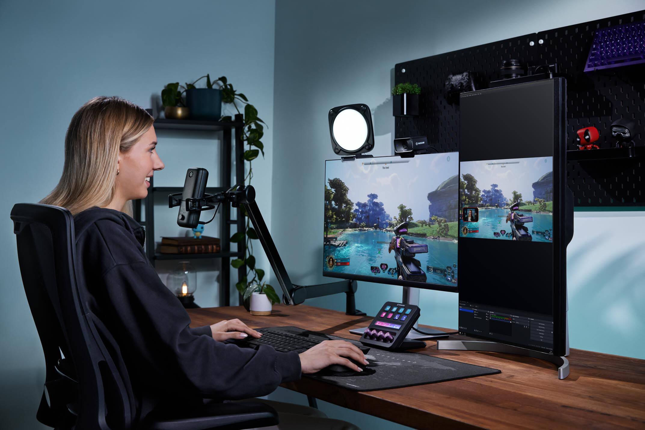 Alt View 19. Elgato - Elgato Wave Mic Arm - Black.