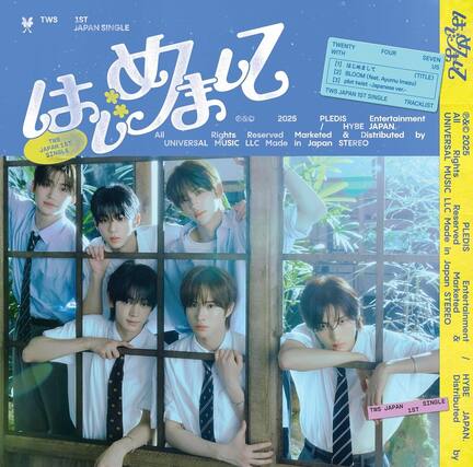 TWS 1ST JAPAN SINGLE
はいじい
TWS 1ST JAPAN SINGLE
TRACKLIST
1. TWENTY WITH FOUR SEVEN
2. US
3. BLOOM (feat. Ayumu Imazu) (TITLE)
4. plot twist -Japanese ver.-
TWS JAPAN 1ST SINGLE
2025
All Rights Reserved
Marketed & Distributed by
UNIVERSAL MUSIC LLC
Made in Japan
STEREO
TWS
1ST JAPAN SINGLE
TWS JAPAN 1ST SINGLE
TWS
1ST JAPAN SINGLE
TWS JAPAN 1ST SINGLE
TWS
1ST JAPAN SINGLE
TWS JAPAN 1ST SINGLE
TWS
1ST JAPAN SINGLE
TWS JAPAN 1ST SINGLE
TWS
1ST JAPAN SINGLE
TWS JAPAN 1ST SINGLE
TWS
1ST JAPAN SINGLE
TWS JAPAN 1ST SINGLE
TWS
1ST JAPAN SINGLE
TWS JAPAN 1ST SINGLE
TWS
1ST JAPAN SINGLE