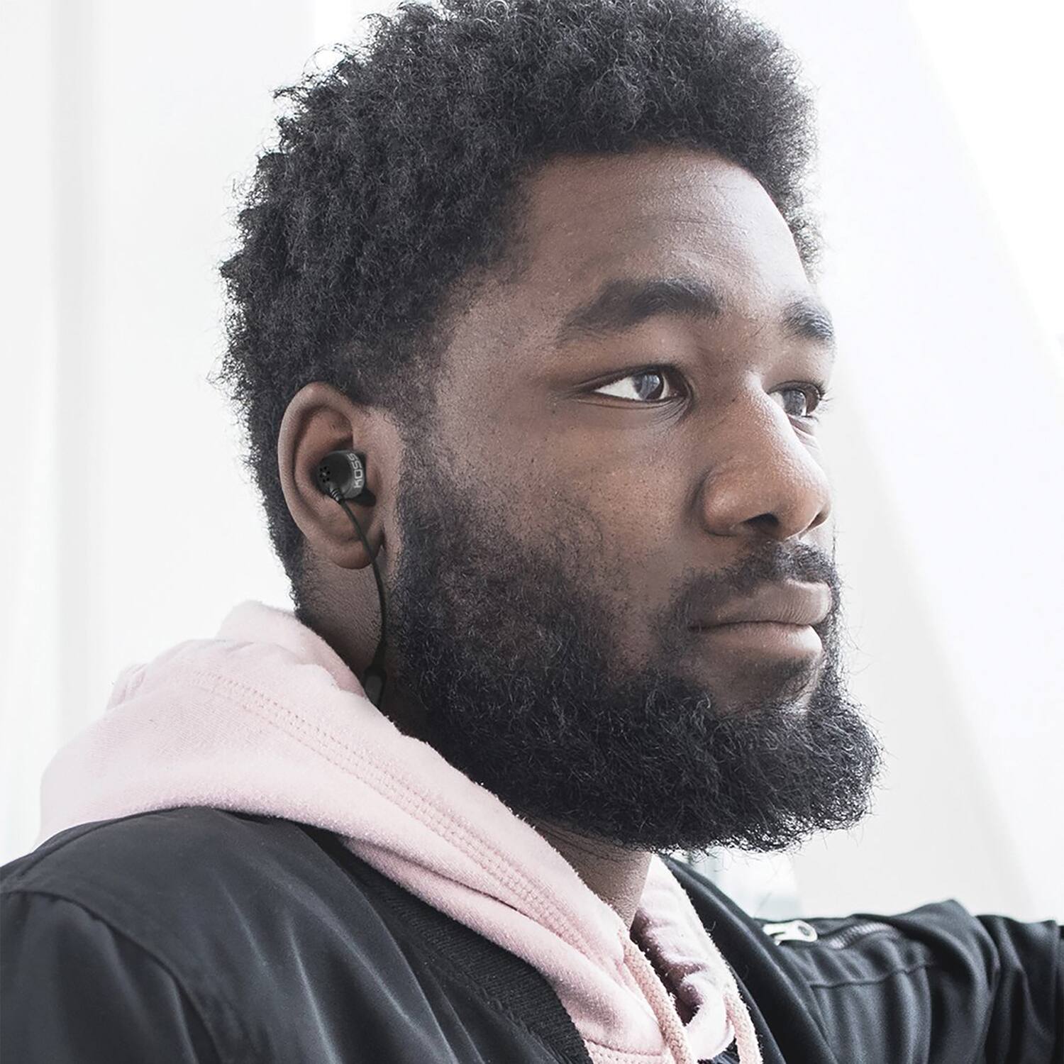 Alt View 2. Koss - Koss 196982 The Plug Bluetooth Earbuds With Microphone And In-line Control, Black - Black.