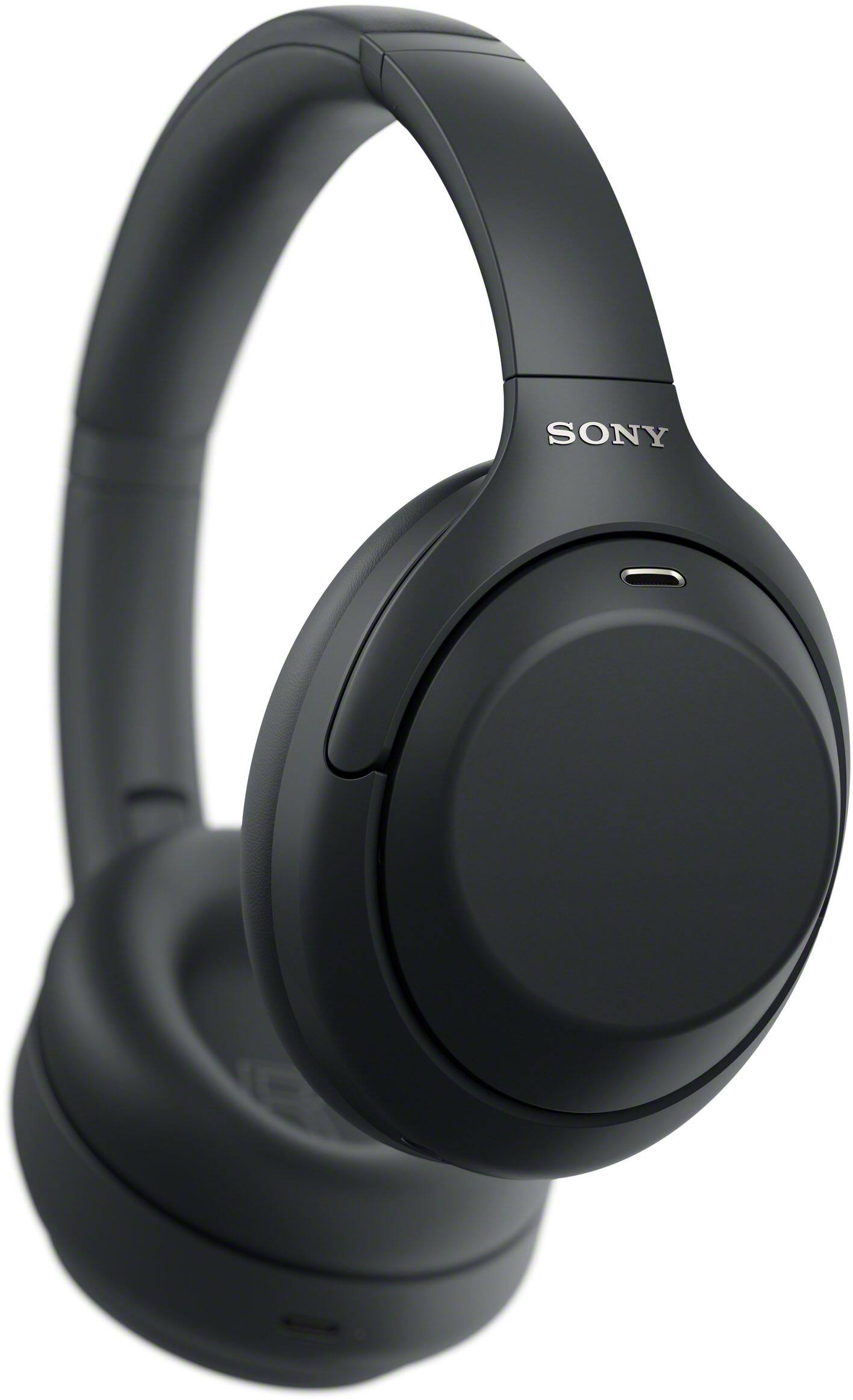 Back. Sony - WH-1000XM4C Wireless Noise Cancelling Headphones (M4 2nd Gen) - Black.