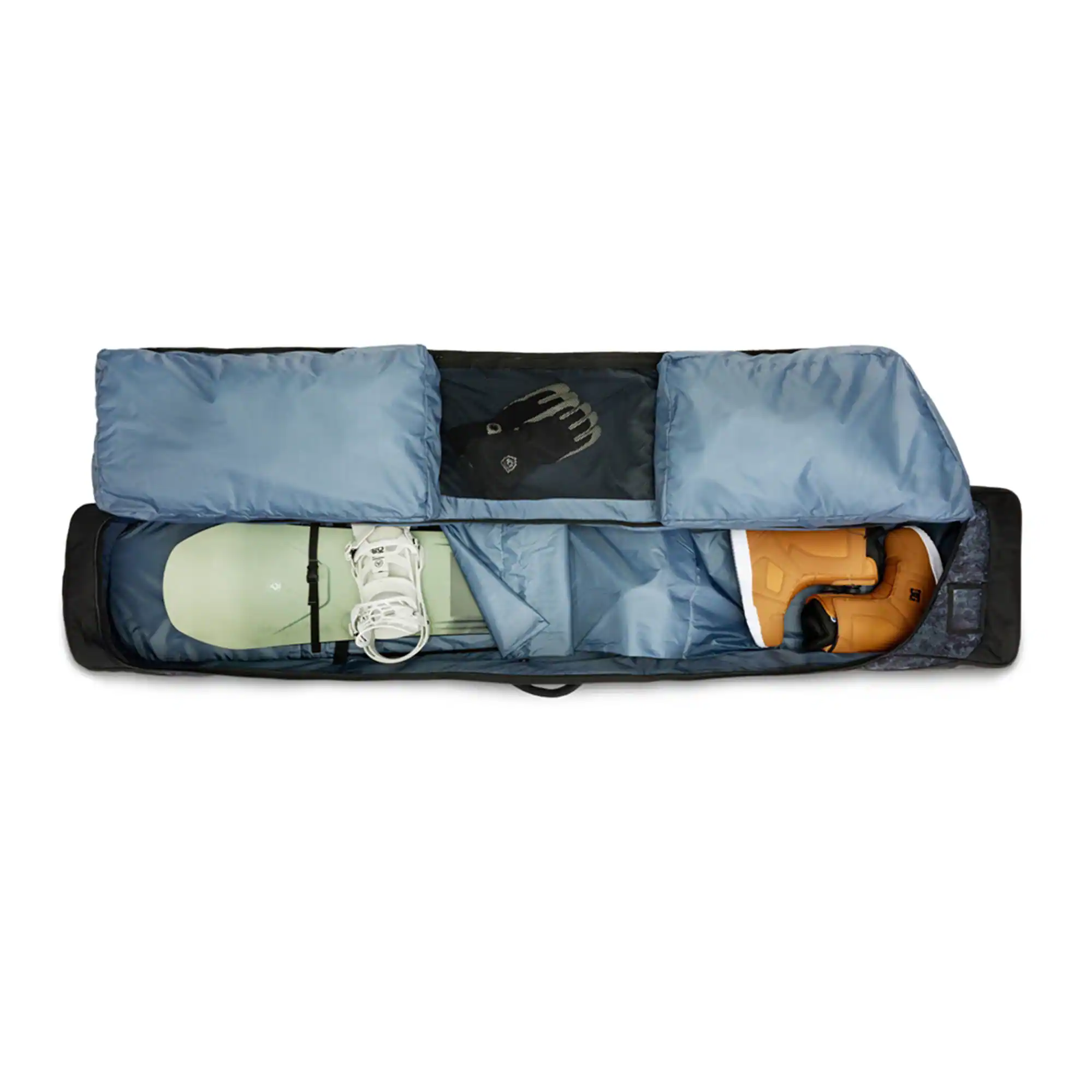 Alt View 10. Sportube - Sportube Prospector Ski and Snowboard Bag with Wheels and Removable Dividers - Graphite Topo.