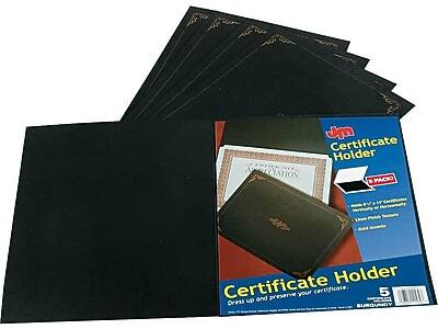 Certificate Holder  
6 PACK  
Dress up and preserve your certificate.  
BURGUNDY