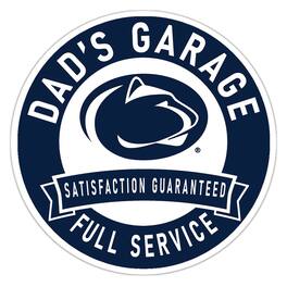 Fan Creations - Penn State Nittany Lions 16" Dad's Garage Wood Sign - Multicolor