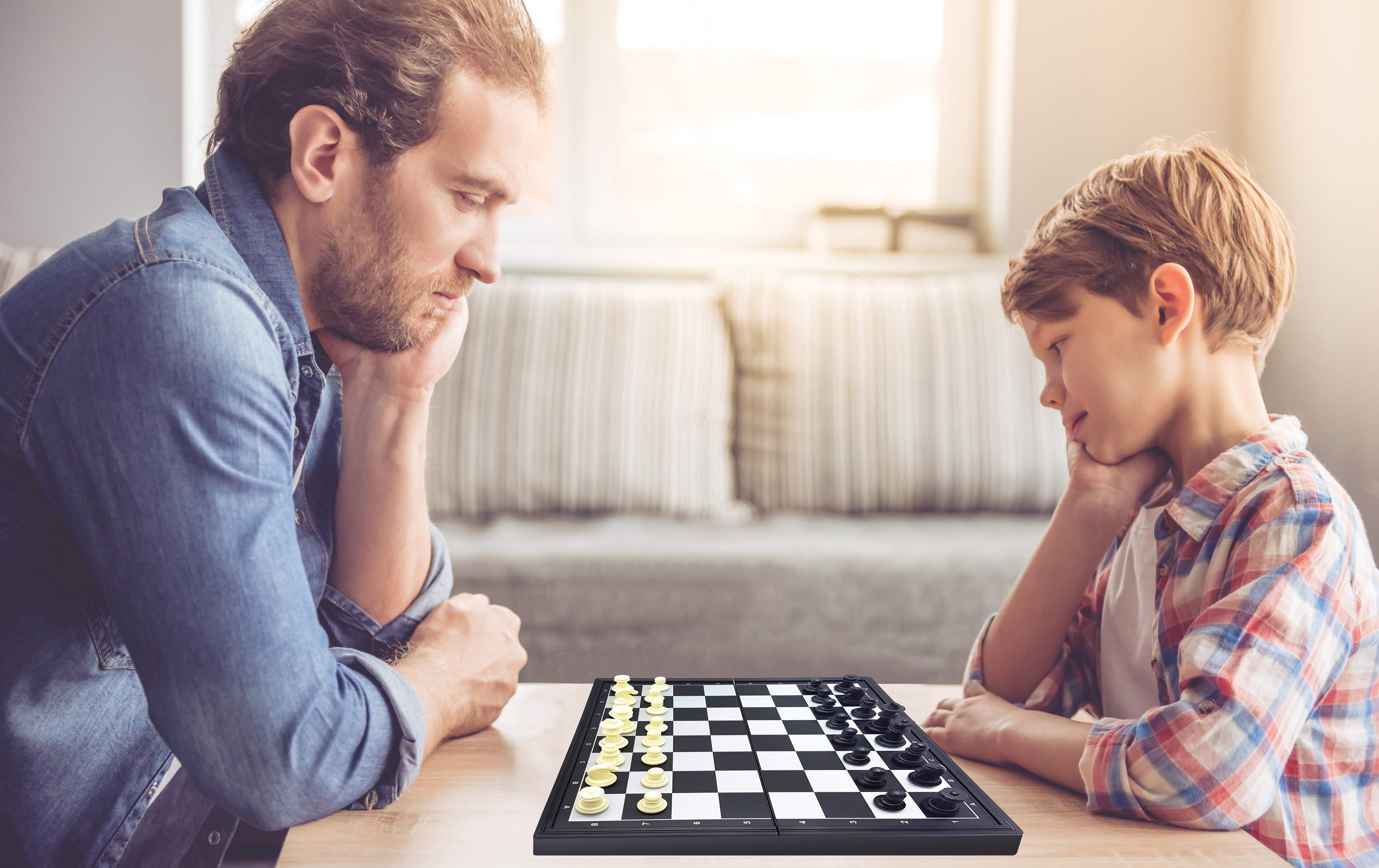 Alt View 6. Lexibook - Magnetic Foldable Chess Game.