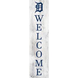 Fan Creations - Detroit Tigers 48'' Welcome Leaner - Multicolor