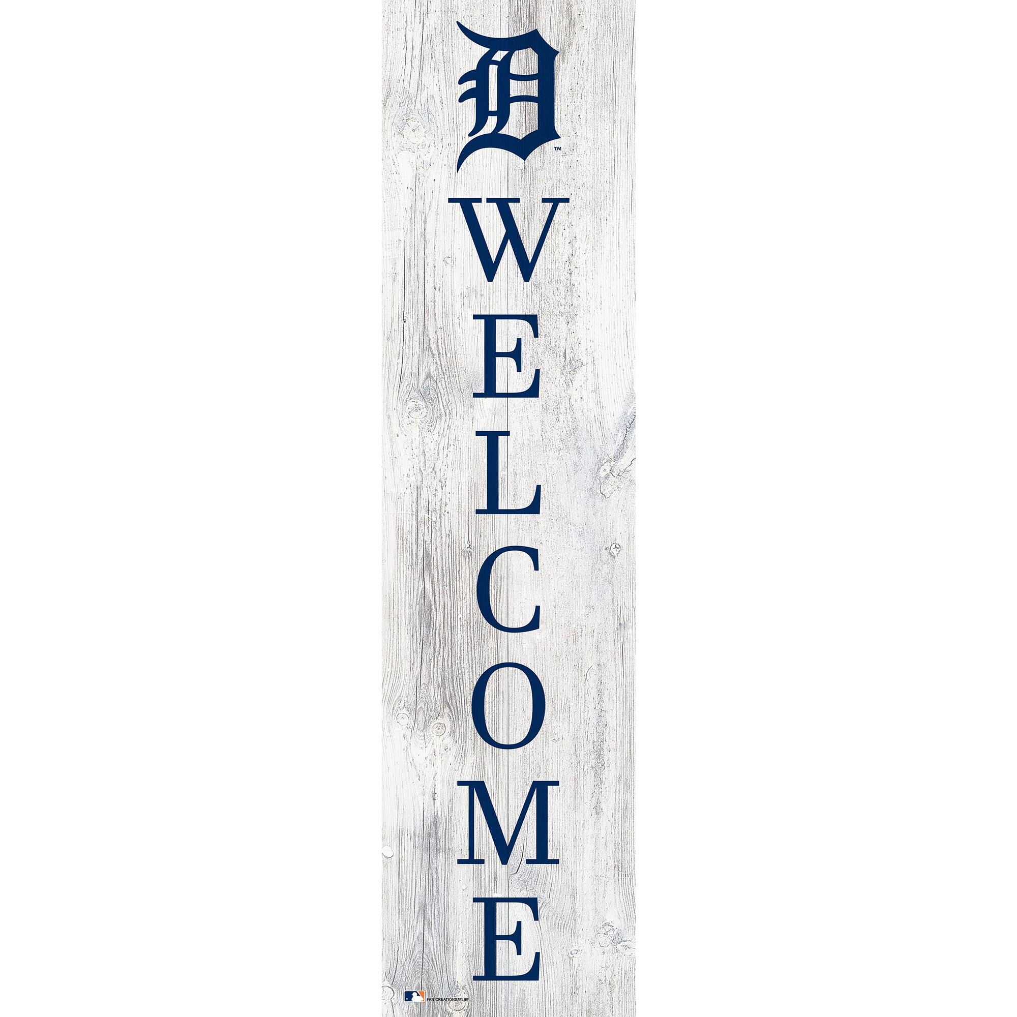 Detroit Tigers 48'' Welcome Leaner