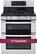 Alt View 18. LG - 6.1 Cu. Ft. Freestanding Double Oven Gas True Convection Range with EasyClean and IntuiTouch Controls - Stainless Steel.
