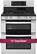 Alt View 1. LG - 6.1 Cu. Ft. Freestanding Double Oven Gas True Convection Range with EasyClean and IntuiTouch Controls - Stainless Steel.