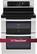 Alt View 17. LG - 30" Self-Cleaning Freestanding Double Oven Electric Convection Range - Stainless Steel.