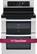Alt View 1. LG - 30" Self-Cleaning Freestanding Double Oven Electric Convection Range - Stainless Steel.