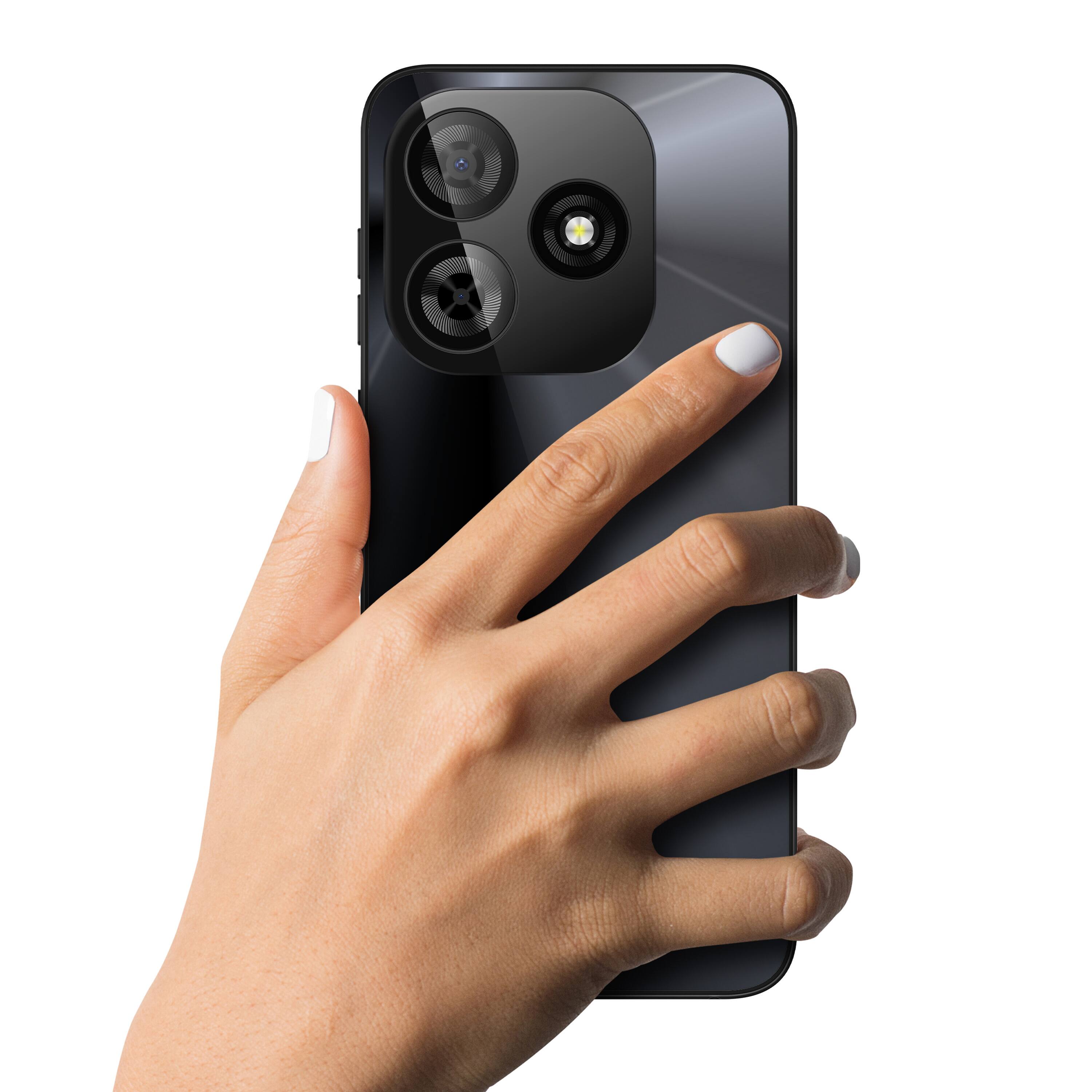 Alt View 6. BLU - G65L 128GB (Unlocked) - Black.