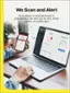 We Scan and Alert If we detect a potential threat to your identity, we alert you by text, email, phone, or mobile app. - -s AN a - - $300.00 - - - - - - ... - - - - - T i - - - Cepry A - - Sr LifeLock wuhboard Alerts Alerts Soiond a a Credit 3 Transactions - Reotoration My - o Account Nlew Checking Account Suo Ser d See - Los Out terds 300 Credit Score United Mey2 762 GOOD B0G - sE Recent Sam's Transactions Marketplace Kel Debet Birest Cad Credit Card / A , , . e F A a a H , - # J e 2   2 P  View Credit Report See Ml -32.45 242