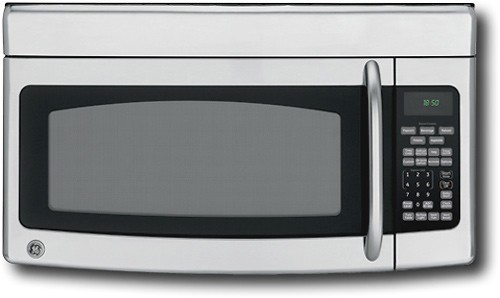  GE - 1.8 Cu. Ft. Over-the-Range Microwave - Stainless-Steel