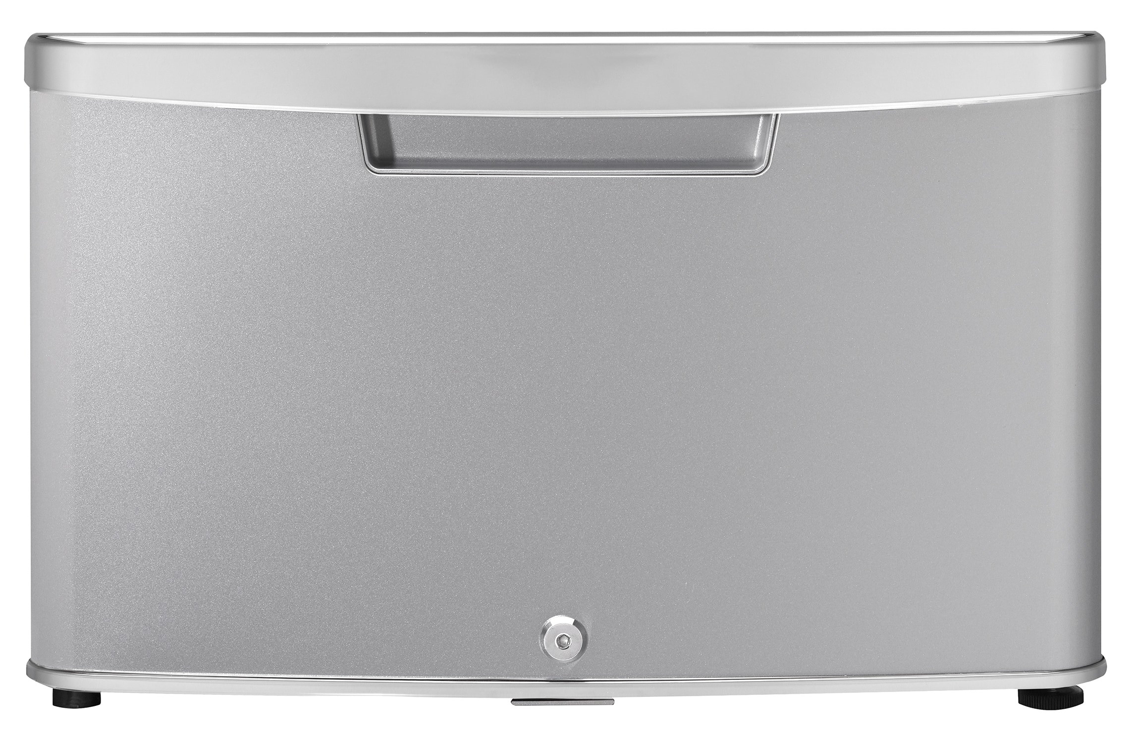 Front. Danby - ELEV8 Contemporary Classic Storage - Compact Fridge Pedestal - Iridium Silver.