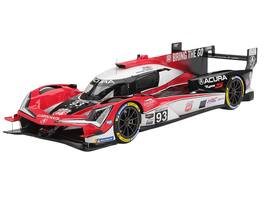 Acura ARX-06 #93 "Acura Meyer Shank Racing" 3rd Place GTP IMSA "12 Hours of Sebring" (2025) 1/18 Model Car by Top Speed