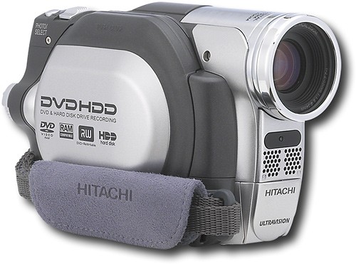 Best Buy: Hitachi DVD Camcorder with 8GB Hard Drive Silver DZHS300A