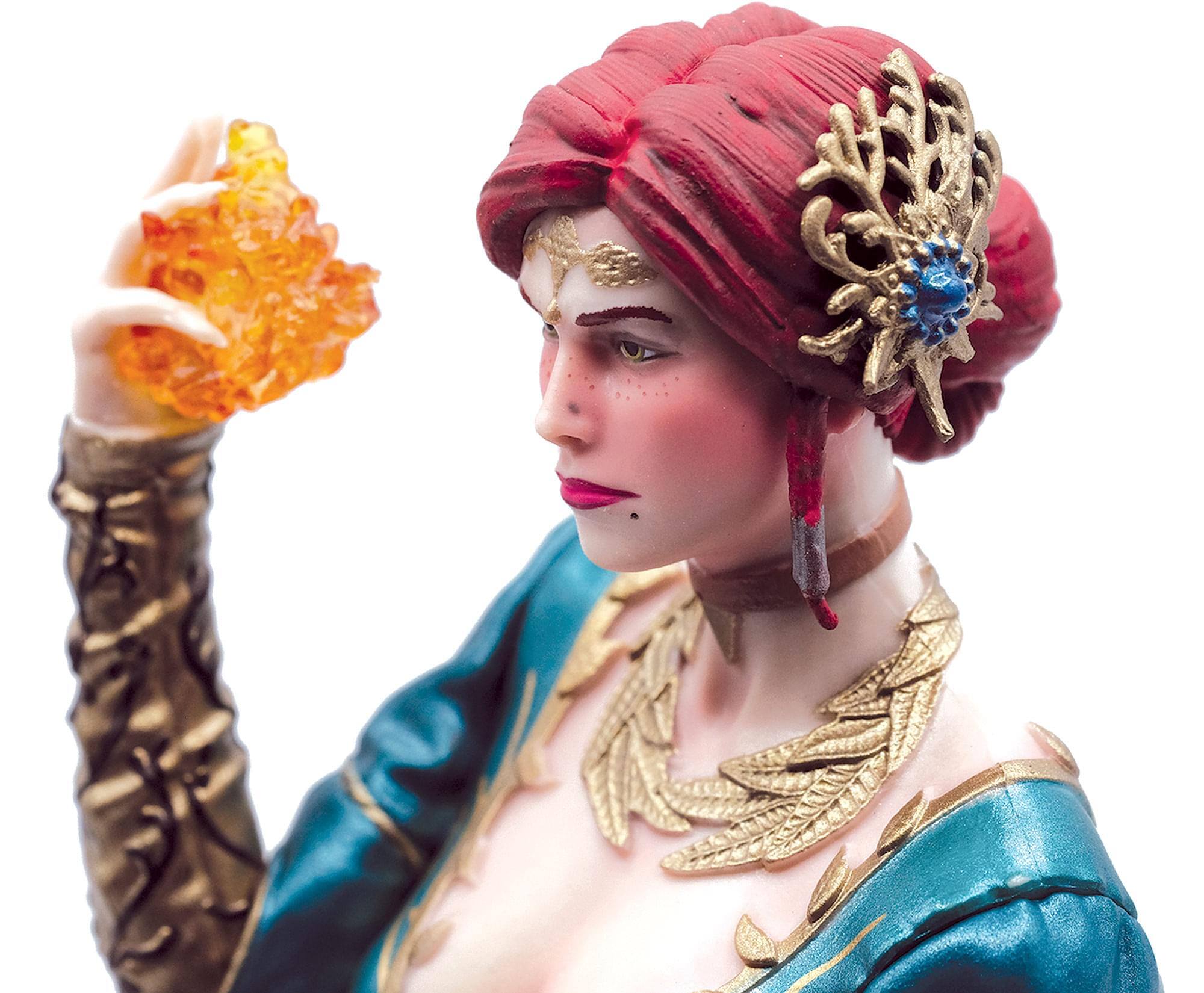 Alt View 2. Dark Horse Comics - The Witcher 3 Wild Hunt Triss Merigold 8 Inch Figure - Blue.