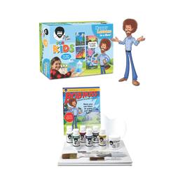 Bob Ross - for Kids: Happy Lessons in a Box All-in-One Paint Along Kit