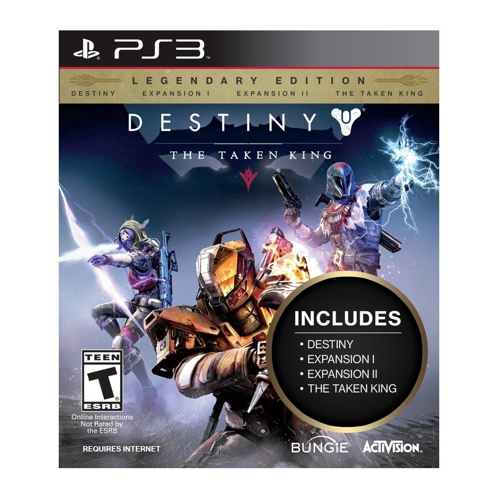 Front. Activision - Destiny: The Taken King - Legendary Edition - Multi. - T (Teen 13+)