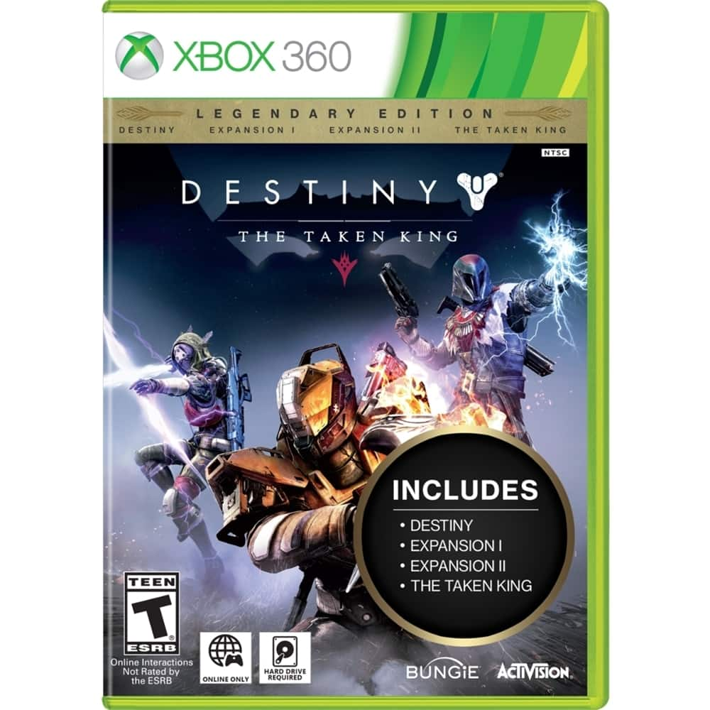 Destiny The Taken King Legendary Edition Xbox 360 87446 Best Buy