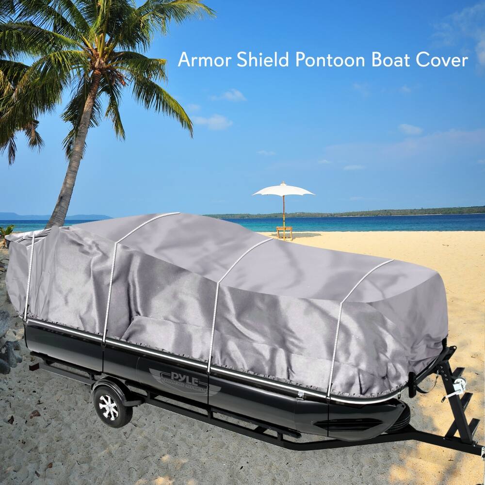 Armor Shield Pontoon Boat Cover

PYLE