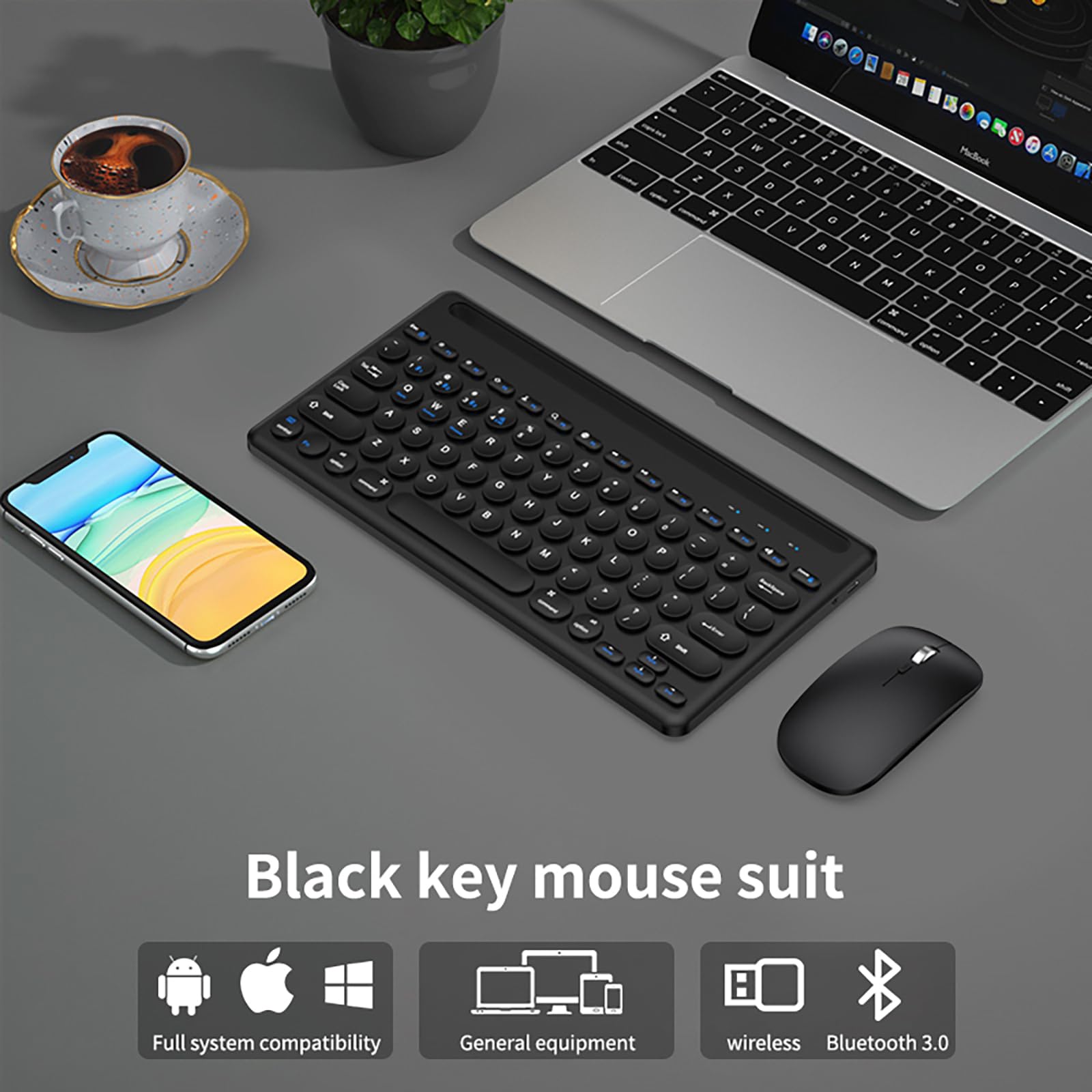 Black key mouse suit

Full system compatibility
General equipment
wireless
Bluetooth 3.0