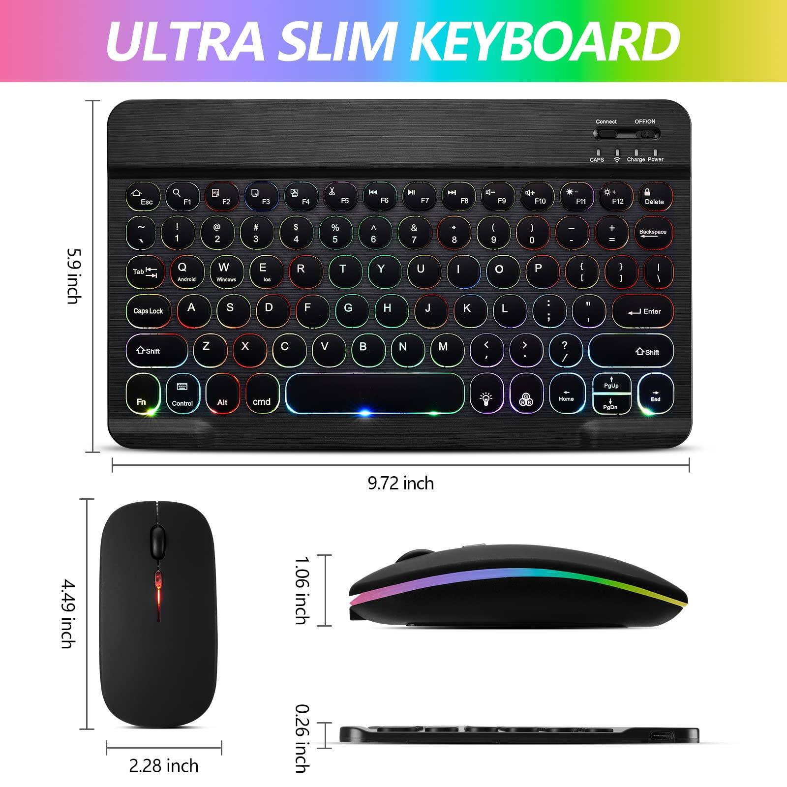 ULTRA SLIM KEYBOARD

5.9 inch
9.72 inch
4.49 inch
1.06 inch
2.28 inch
0.26 inch

Connects OFF/ON
Change Power
Backspace
Home
PgDn
End

Esc
F1
F2
F3
F4
F5
F6
F7
F8
F9
F10
F11
F12
Delete

Q
W
E
R
T
Y
U
I
O
P
A
S
D
F
G
H
J
K
L
Z
X
C
V
B
N
M
Tab
Caps Lock
Shift
Shift
Ctrl
Alt
cmd
PgUp
PgDn
Enter
Backspace
Enter
PgUp
PgDn
Home
End