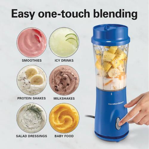 Easy one-touch blending

SMOOTHIES  
ICY DRINKS  
PROTEIN SHAKES  
MILKSHAKES  
SALAD DRESSINGS  
BABY FOOD