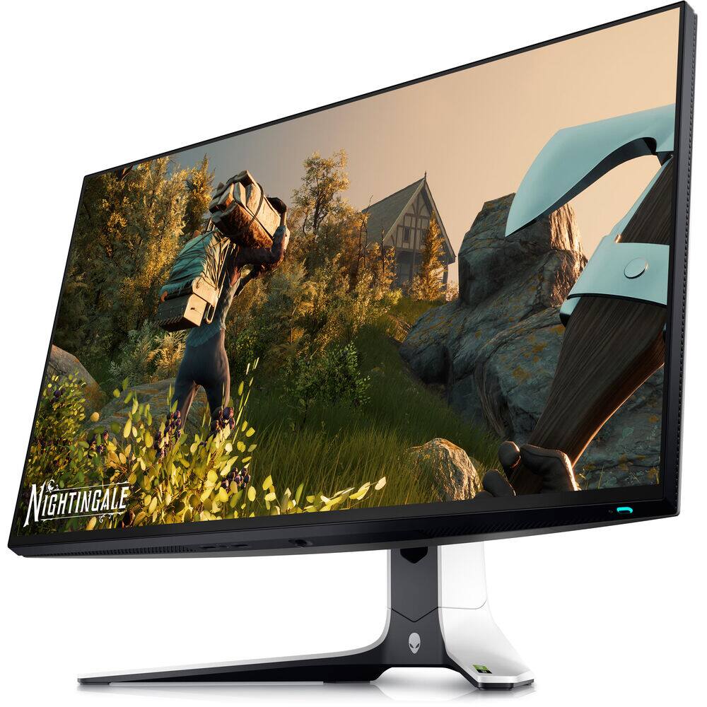 Alt View 2. Alienware - Alienware AW2723DF + 2 x USB Printer Cable + 2 x HDMI Cable + Cleaning Kit.