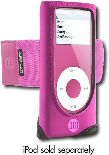 Angle Standard. DLO - Action Jacket for Apple® iPod™ nano - Pink.
