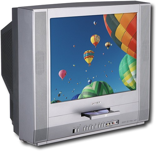 Best Buy Toshiba 480i Flat Tube Standard Definition Digital Tv Dvd Player Combo Mdh63
