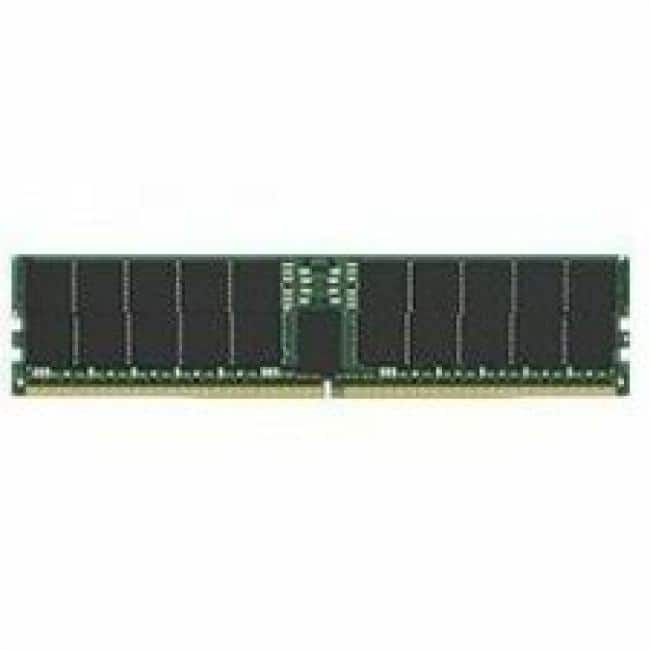 Kingston - RAM Module - For Rack Server - 64 GB - DDR5-6400/PC5-51200 DDR5 SDRAM - 6400 MHz Dual-rank Memory - CL52 - 1.10 - Unknown