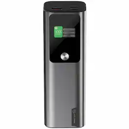 Alogic - 27,000mAh power bank with 140W output, 2x USB-C and USB-A ports fast charging laptops, smartphones, and tablets