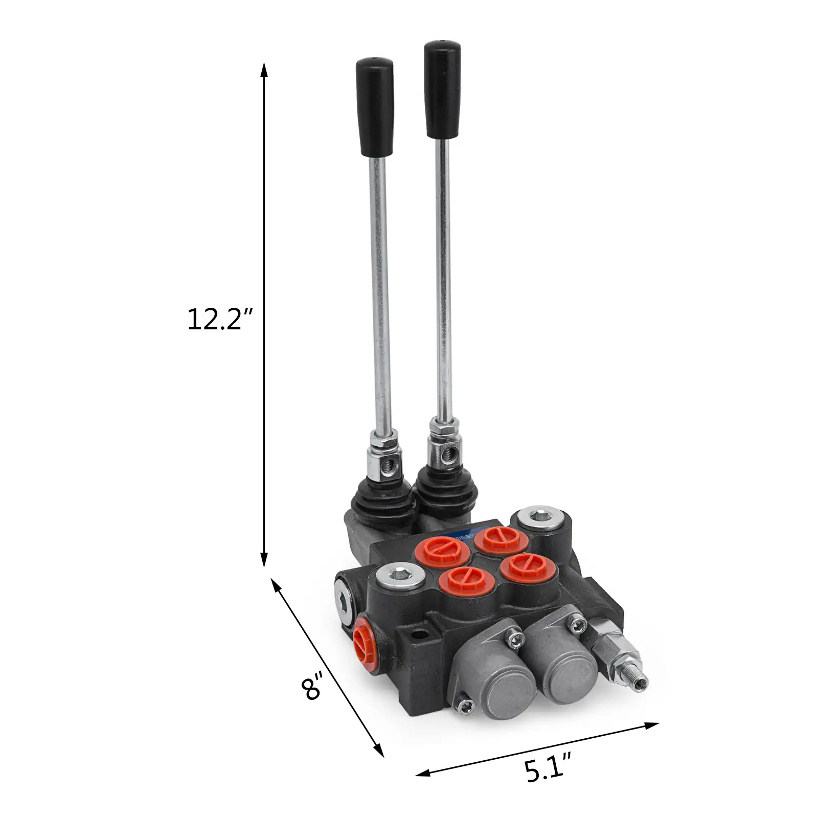 12.2" 8" 5.1"