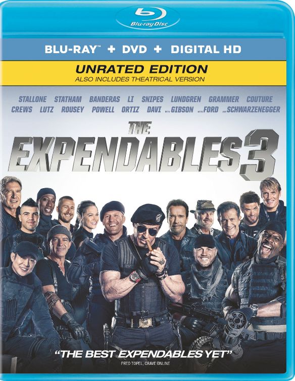  The Expendables 3 [2 Discs] [Includes Digital Copy] [Blu-ray/DVD] [2014]