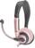 Front Standard. Turtle Beach - Ear Force D2 Stereo Headphones with Microphone for Nintendo DS Lite - Pink.