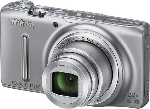 Best Buy: Nikon Coolpix S9500 18.1-Megapixel Digital Camera Silver 