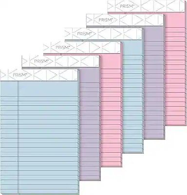 Narrowed Ruled Paper TOPS Prism Notepad, 5