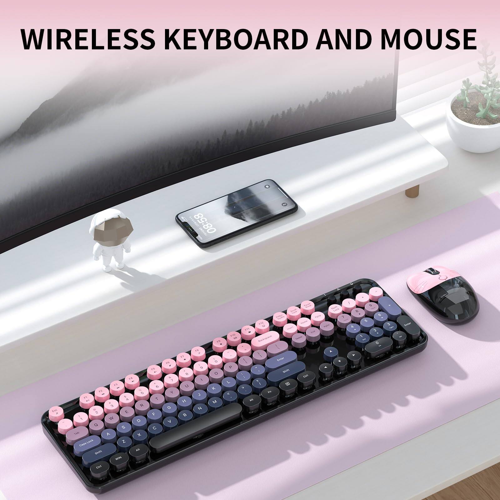 WIRELESS KEYBOARD AND MOUSE