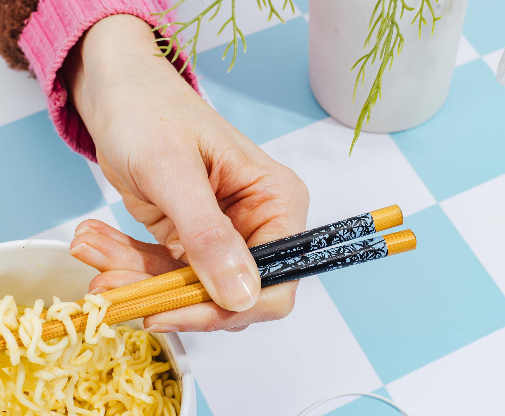 Alt View 5. Silver Buffalo - Avatar: The Last Airbender Aang and Appa Ceramic Ramen Bowl and Chopstick Set - White.