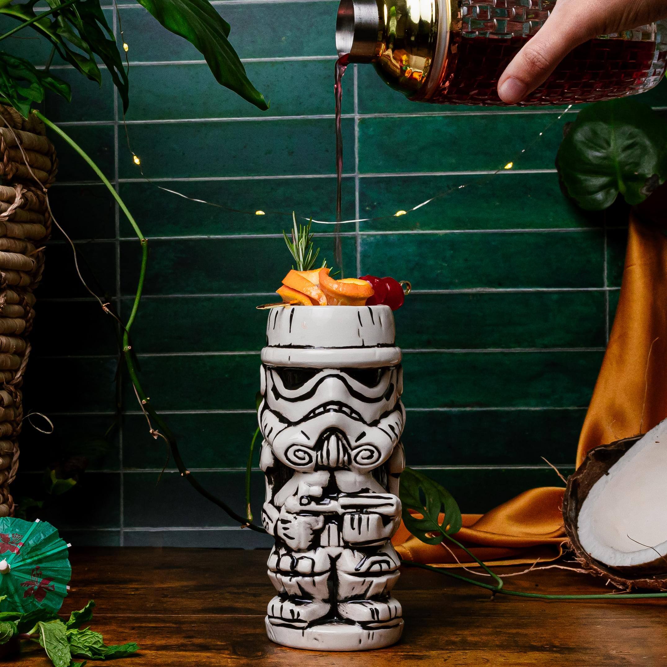 Alt View 1. Star Wars - Geeki Tikis Star Wars Stormtrooper V2 Ceramic Mug | Holds 15 Ounces - White.